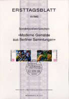 Berlin (West) 1982 Ersttagsblatt Mi 678-679  [020515ETBI] - 1e Jour – FDC (feuillets)