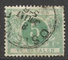 BELGIQUE , Timbre Taxe , 5 C , 1895 - 1912 , N° Y&T T. 3 A - Briefmarken