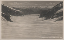 AK Aletschgletscher Vom Jungfraujoch Aletsch Gletscher Glacier Bei Betten Fiesch Grengiols Brig Naters Interlaken Visp - Betten