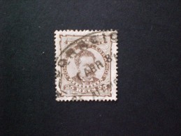 STAMPS PORTOGALLO  1884 Telegraph Stamp   25 REIS  BROWN - Oblitérés