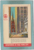 WALL  STREET  - SEAL OF THE  CITY OF   NEW  YORK   -  1950  - - Wall Street