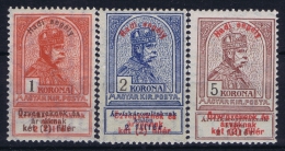 Hungary Hongary: Mi Nr 159 - 161 MNH/** - Nuovi