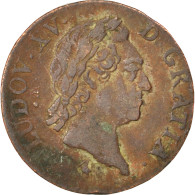 Monnaie, France, Louis XV, Demi Sol à La Vieille Tête, 1/2 Sol, 1769, Paris - 1715-1774 Louis  XV The Well-Beloved