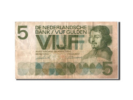 Billet, Pays-Bas, 5 Gulden, 1966, 1966-04-26, TTB - 5 Florín Holandés (gulden)