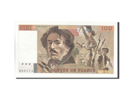 Billet, France, 100 Francs, 100 F 1978-1995 ''Delacroix'', 1978, SUP - 100 F 1978-1995 ''Delacroix''