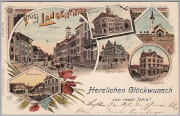 AK BE LANGENTHAL 1904-12-30 Langenthal (Gruss Aus) Litho A. Suter #549 - Langenthal