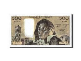 Billet, France, 500 Francs, 500 F 1968-1993 ''Pascal'', 1986, 1986-02-06, SUP - 500 F 1968-1993 ''Pascal''