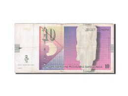 Billet, Macédoine, 10 Denari, 2008, TB - Noord-Macedonië