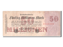 Billet, Allemagne, 50 Millionen Mark, 1923, TB+ - 50 Mio. Mark