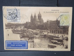 PAYS-BAS-  Cp Pour La Belgique En 1930 Par Avion   Affr Plaisant  A VOIR   P4193 - Cartas & Documentos