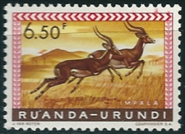 Ruanda Urundi - 1959-61 - 6,5 F. - Scott # 146   MNH - Otros & Sin Clasificación
