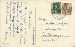 Flower Postcard, 1943., Hungary (Amag 3474) - Briefe U. Dokumente