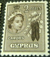 Cyprus 1955 Carobs 2m - Mint - Used Stamps