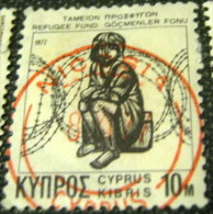 Cyprus 1977 Refugee Fund 10m - Used - Used Stamps