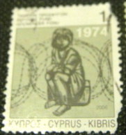 Cyprus 2006 Refugees Relief 1c - Used - Used Stamps