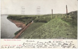 Sioux City Iowa, Grave Of War Eagle Sioux Indian Chief, C1900s Vintage Postcard - Sioux City