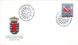 LUXEMBOURG. Enveloppe Commémorative De 1966. 50° Anniversaire L.A.V.. - Maschinenstempel (EMA)