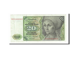 Billet, République Fédérale Allemande, 20 Deutsche Mark, 1970, 1970-01-02 - 20 Deutsche Mark
