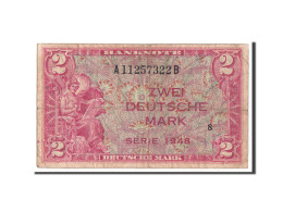 Billet, République Fédérale Allemande, 2 Deutsche Mark, 1948, TB - Other & Unclassified