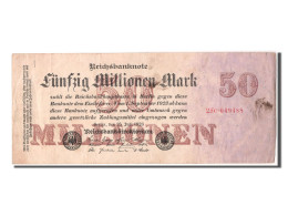 Billet, Allemagne, 50 Millionen Mark, 1923, 1923-07-25, TTB - 50 Mio. Mark