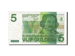 Billet, Pays-Bas, 5 Gulden, 1973, 1973-03-28, TTB - 5 Florín Holandés (gulden)