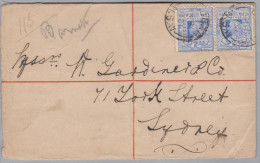 Australien New South Wales 1901-03-21 Glennines R-Brief Nach Hobart - Briefe U. Dokumente