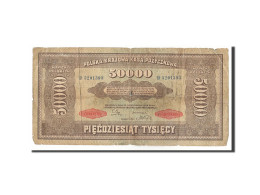 Billet, Pologne, 50,000 Marek, 1922, 1922-10-10, TB - Pologne