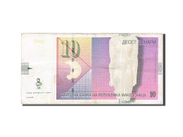 Billet, Macédoine, 10 Denari, 2011, TTB - Macedonia Del Norte