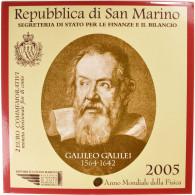 San Marino, 2 Euro, 2005, FDC, Bi-Metallic, KM:469 - San Marino