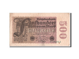 Billet, Allemagne, 500 Millionen Mark, 1923, TB - 500 Mio. Mark