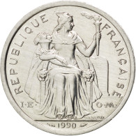 Monnaie, Nouvelle-Calédonie, 2 Francs, 1990, SPL+, Aluminium, KM:14 - Nouvelle-Calédonie