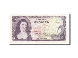 Billet, Colombie, 2 Pesos Oro, 1977, 1977-01-01, TTB - Colombia