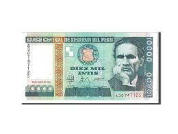 Billet, Pérou, 10,000 Intis, 1988, KM:140, NEUF - Peru