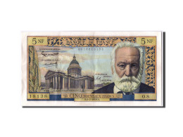 Billet, France, 5 Nouveaux Francs, 5 NF 1959-1965 ''Victor Hugo'', 1959 - 5 NF 1959-1965 ''Victor Hugo''