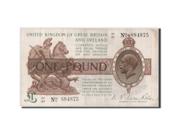 Billet, Grande-Bretagne, 1 Pound, 1922, TTB - 1 Pound