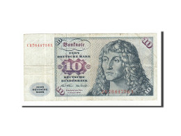 Billet, République Fédérale Allemande, 10 Deutsche Mark, 1970, 1970-01-02, TB - 10 DM
