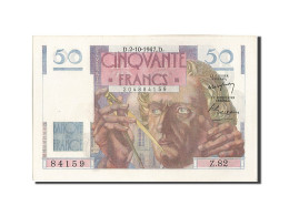 Billet, France, 50 Francs, 50 F 1946-1951 ''Le Verrier'', 1947, 1947-10-02 - 50 F 1946-1951 ''Le Verrier''