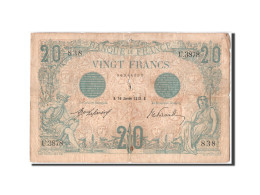 Billet, France, 20 Francs, 20 F 1905-1913 ''Bleu'', 1913, 1913-01-16, TB - 20 F 1905-1913 ''Bleu''