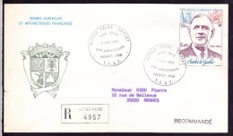 Lettre Terres Australes Et Antarctiques Françaises - Otros & Sin Clasificación