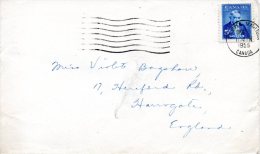 CANADA. N°277 De 1954 Sur Enveloppe Ayant Circulé. Sir Mackenzie Bowell. - Lettres & Documents