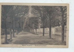 Milly-la-Forêt (91) : Le Boulevard Du Nord En 1945 PF . - Milly La Foret