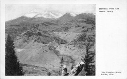 Z15300 United States Of America Rocky Mountains Marshall Pass And Mount Ouray - Rocky Mountains