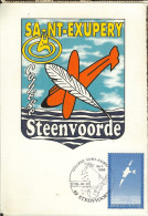 Steenvoorde-saint Exupery-20ème Anniversaire Du Collège-1972-1992-cpm - Steenvoorde