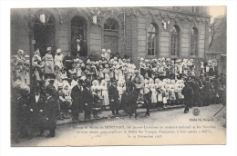 (4042-57) Metz- Devant La Mairie De Montigny - Défilé Des Troupes Françaises - Metz Campagne