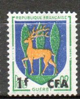 CFA  Guéret 1961-65 N° 342 - Ungebraucht
