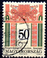HUNGARY 1994 Traditional Patterns - 50fo. - Multicoloured  FU - Usati