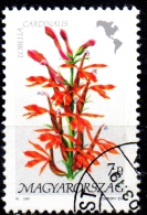 HUNGARY 1991 Flowers Of The Americas - 7fo. - "Lobelia Cardinalis"  FU - Usati