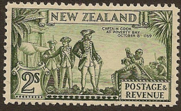 NZ 1935 2/- Captain Cook SG 589d HM #MQ141 - Ungebraucht