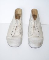 Ancienne Paire Chaussures Cuir Enfant  Marque Little Mary, Poupée ? - Shoes