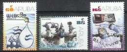 Nbs0283 70 JAAR WATER- EN ENERGIEBEDRIJF ENERGY WEB ARUBA N.V. ARUBA 2002 PF/MNH - Agua